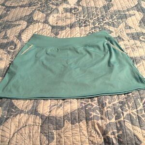 Sigrid Olsen Turquoise Skort